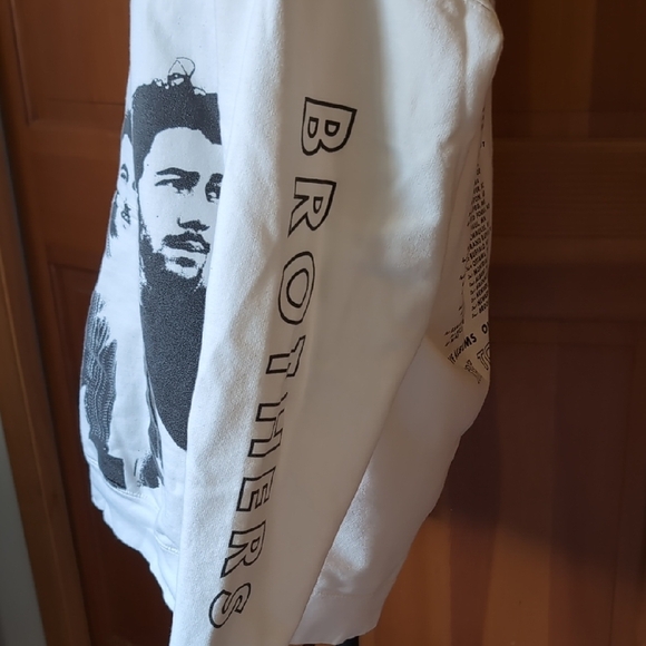 White Jonas Brothers Concert Hoodie - Picture 2 of 5